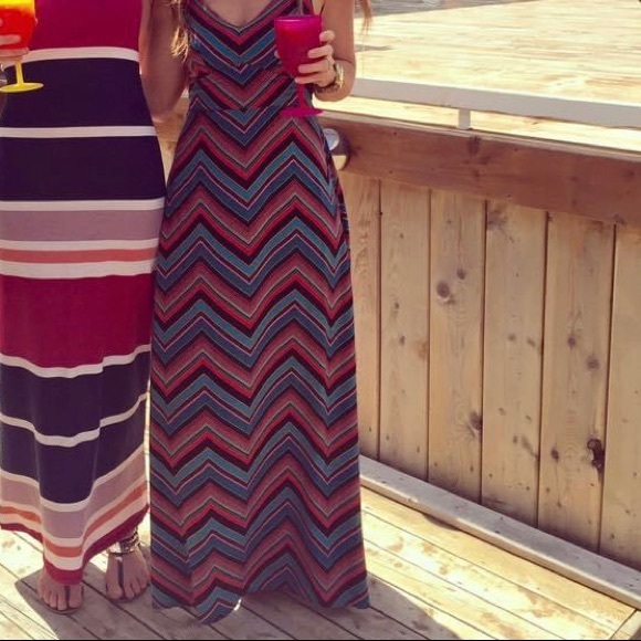 Summer maxi patterned dress - Picture 3 of 3